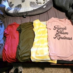 Lot of 4 Maternity shirts